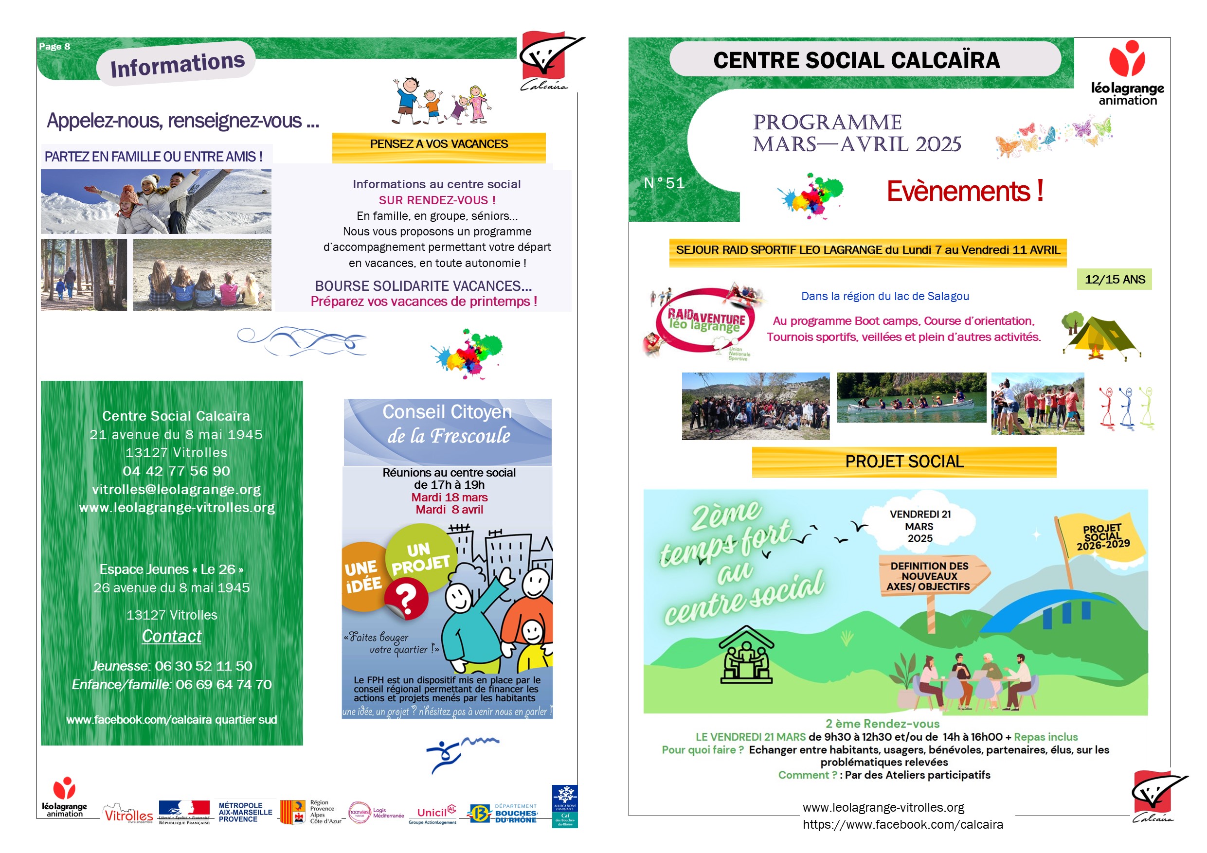 You are currently viewing Journal du Centre Social Mars-Avril 2025